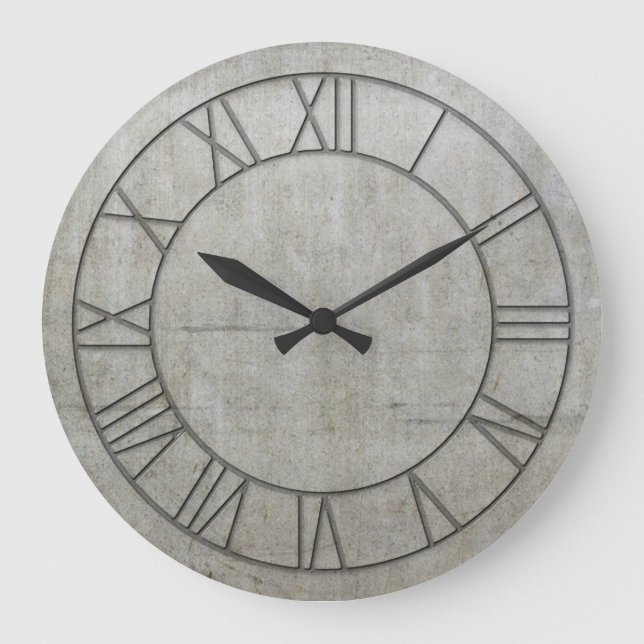Reloj de pared industrial (Anverso)