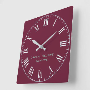 Reloj de pared inspirador moderno