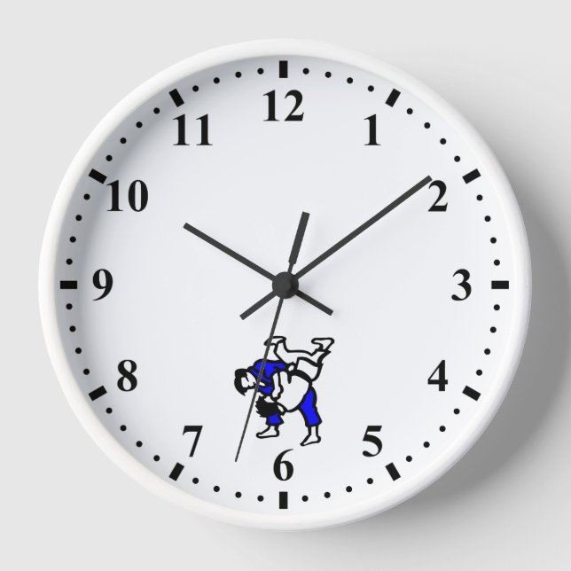 Reloj De Pared Judo (Anverso)