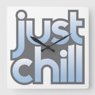 Reloj de pared Just Chill