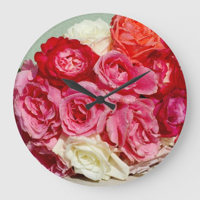 Reloj de pared Kula Rosa Maui (Anverso)