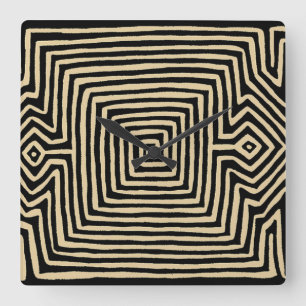 Reloj de pared Kuna Indian Tortuga Mola