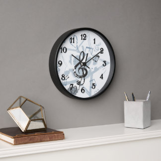 Reloj De Pared La estrella musical observa el modelo del