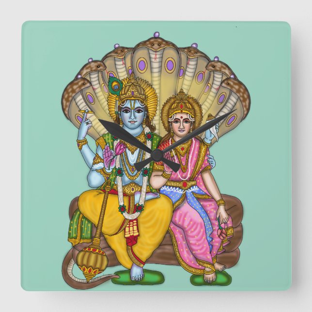 Reloj de pared Lakshmi Narayan (Anverso)