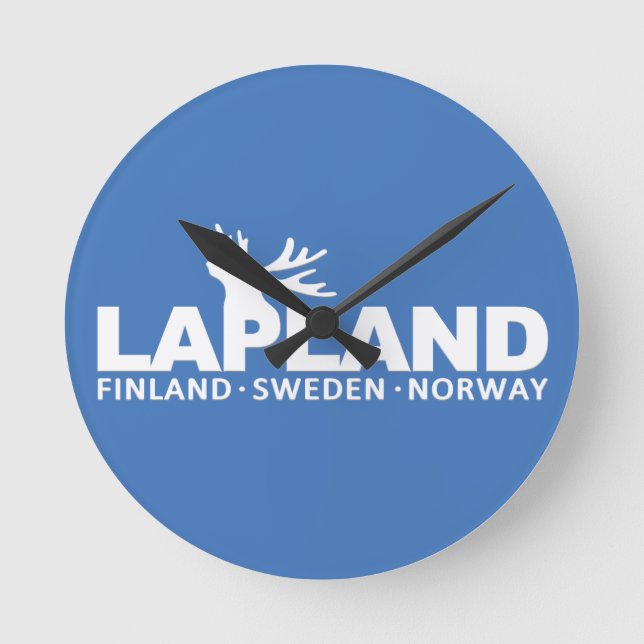 reloj de pared LAPLAND personalizado (Anverso)
