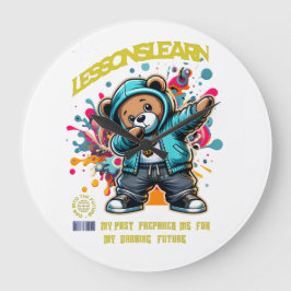 Reloj de pared LECCIONES FUTURAS DE DABBING