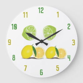 Reloj de pared Lemons & Limes