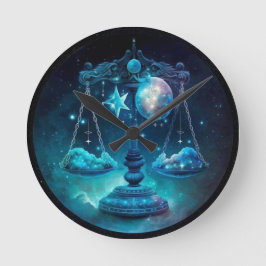 Reloj de pared libra zodiac