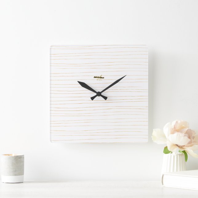 Reloj de pared Liminality de Poet Adiela Akoo (Hogar)