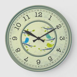 Reloj de pared llamativo