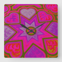 Reloj de pared 'lleno de amor'