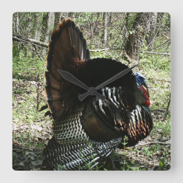 RELOJ DE PARED LLENO DEL CUADRADO DEL PUNTAL DE