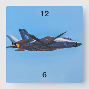 Reloj de pared Lockheed Martin F-35A Lightning II
