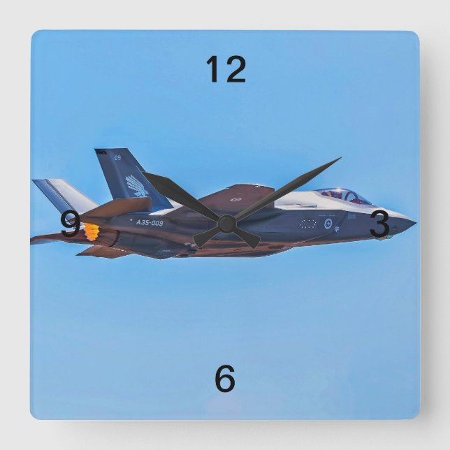 Reloj de pared Lockheed Martin F-35A Lightning II