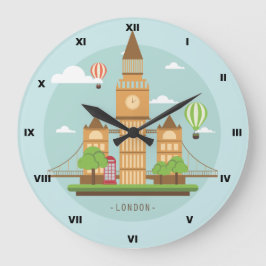 Reloj de pared London 
