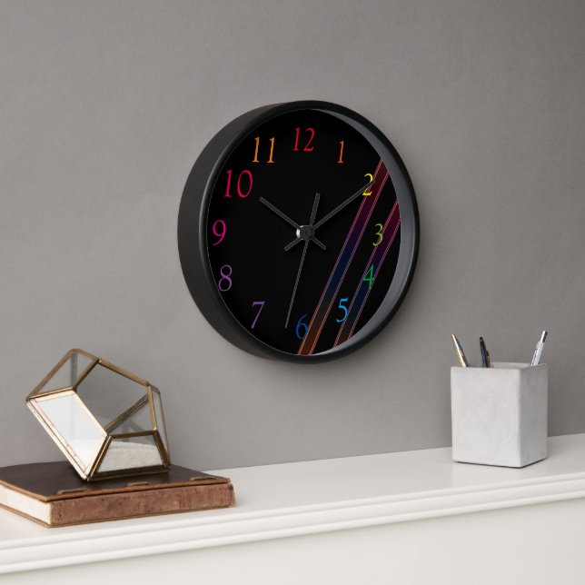 Reloj De Pared Luces de neón (Oficina)