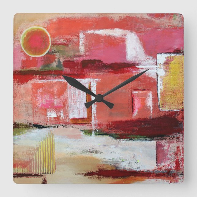 Reloj de pared lunar (Anverso)