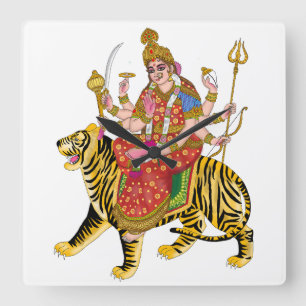 Reloj de pared Maa Durga