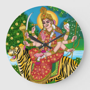 Reloj de pared Maa Durga