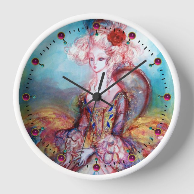 RELOJ DE PARED MADAME POMPADOUR (Anverso)