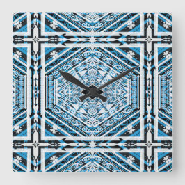 Reloj de pared Mandala Tribal Nouveau