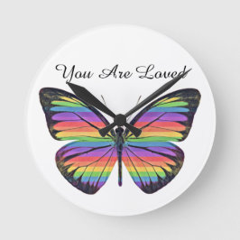Reloj de Pared Mariposa Te Amamos