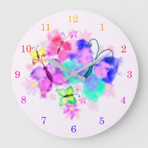 Reloj de pared Mariposas Alegría de Primavera - Ac