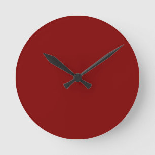 Reloj de pared marrón