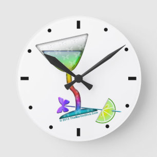 RELOJ DE PARED - MARTINI DE MARCHA ANCHA