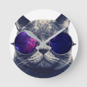 Reloj de pared (medio) redondo