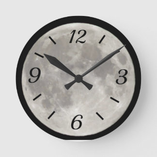 Reloj de pared (medio) redondo