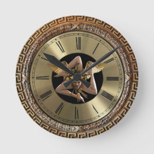 Reloj de pared Medusa siciliana