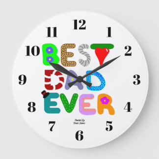 Reloj de pared Mejor Papá del Mundo