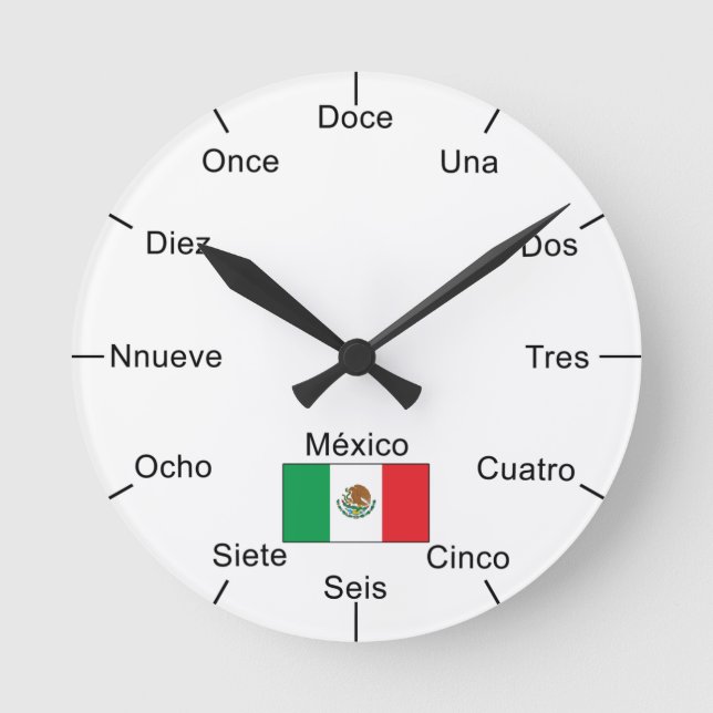Reloj de pared mexicano (Anverso)
