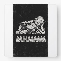 Reloj de pared MHMM de Buda escalofriante