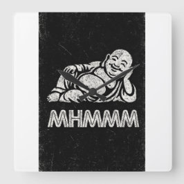 Reloj de pared MHMM de Buda escalofriante