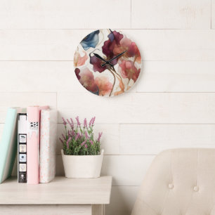 Reloj de pared minimalista de acrílico para sala d