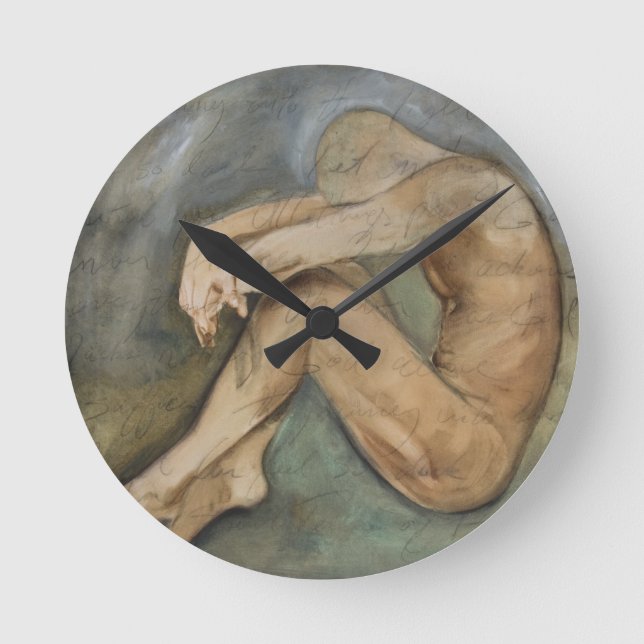 Reloj de pared moderno (Anverso)