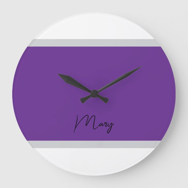 Reloj de pared moderno (Anverso)