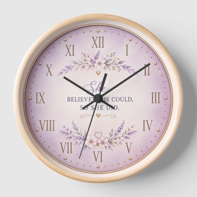 Reloj de pared moderno de alta calidad (Anverso)