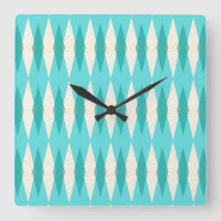 reloj de pared moderno de Argyle Square de mediado