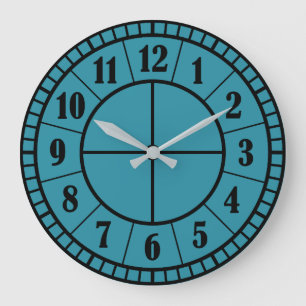 Reloj de pared moderno redondo de acrílico de 27,3