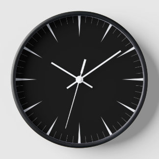 Reloj de pared moderno y elegante