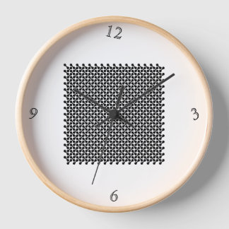 Reloj de pared Mono Maze: el tiempo en movimiento
