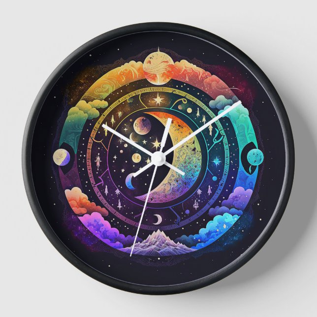 Reloj de pared Moon Dreams (Anverso)