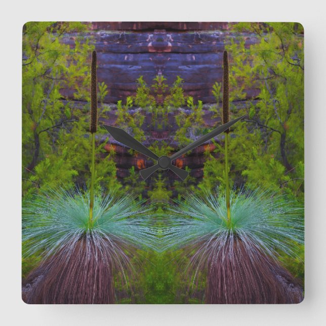Reloj de pared natural (Anverso)