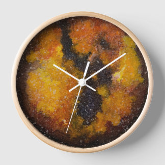 Reloj de pared nebulosa
