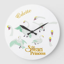 Reloj de pared Odette de la Princesa de Swan