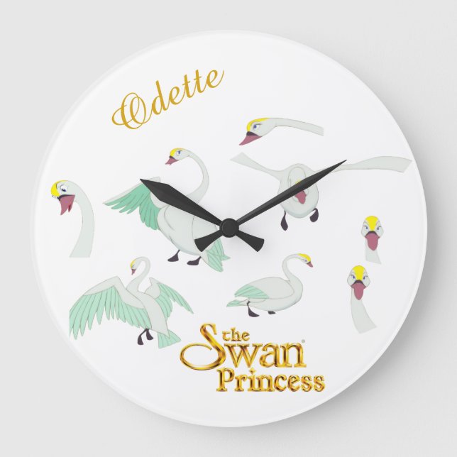 Reloj de pared Odette de la Princesa de Swan (Anverso)
