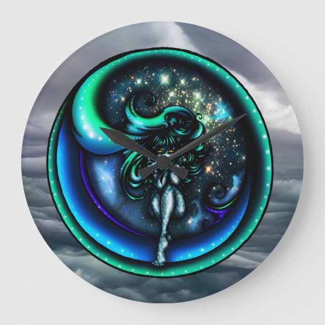 Reloj de pared Ojo de la Tormenta (Anverso)